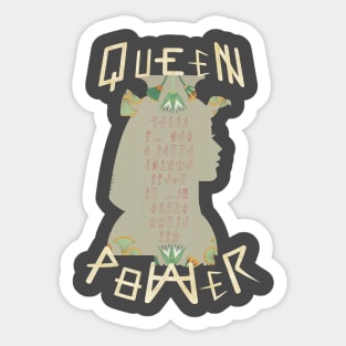 Queen Power Sticker